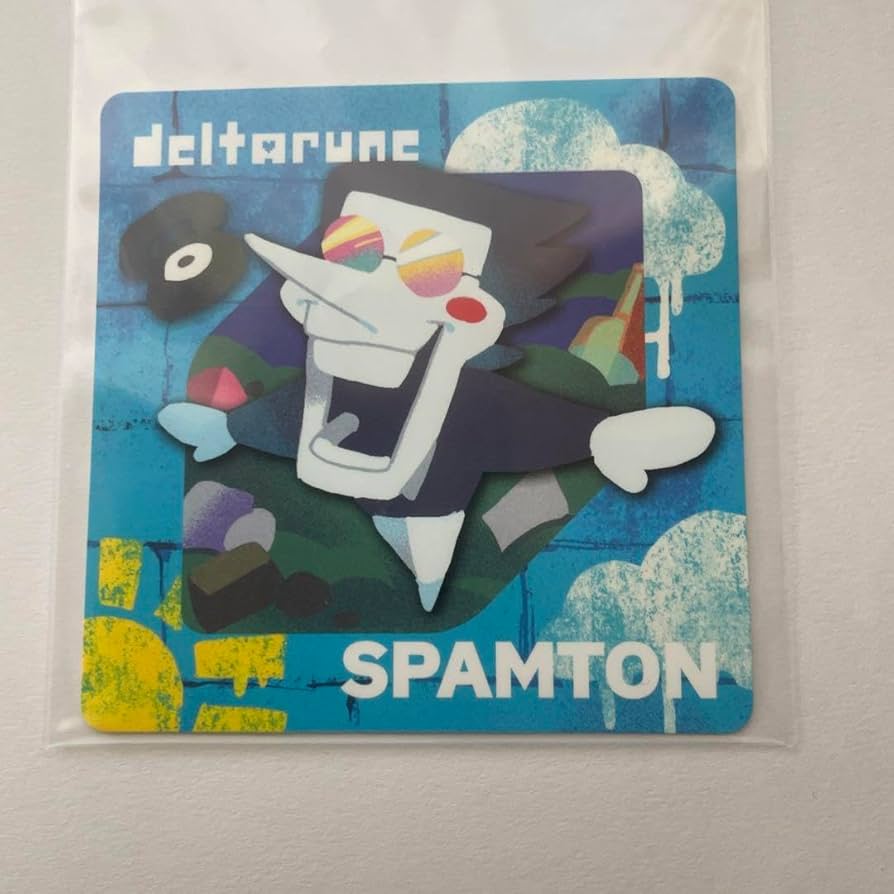 ゲーマー焼き　特典コースター　deltArune Fangamer Japan in GiGO オリジナルコースター第5弾切り替えの